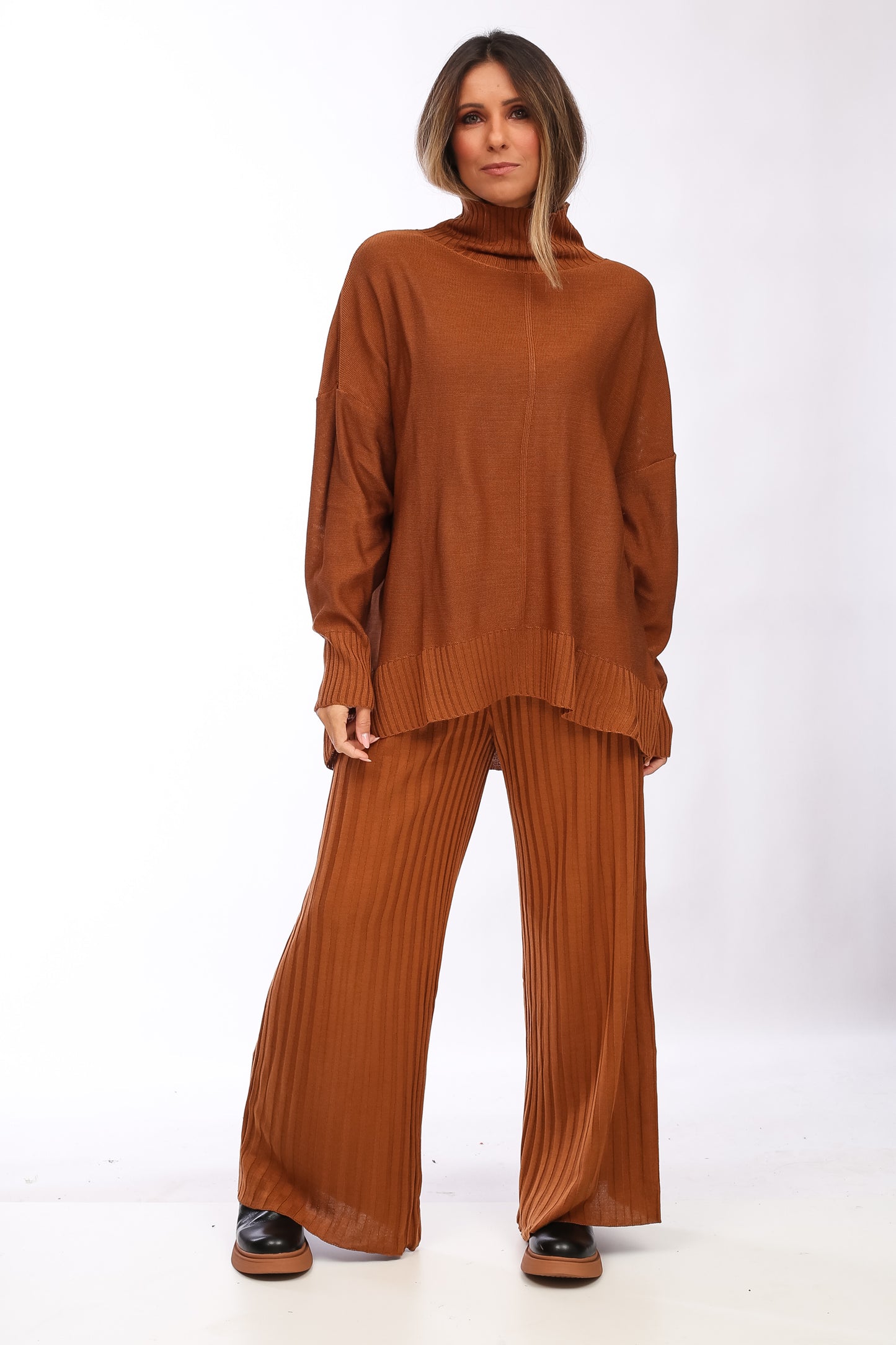 RIBBED DUO PANTS