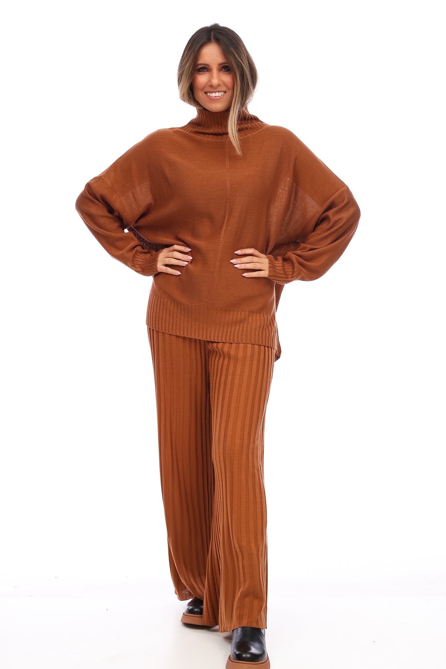 RIBBED DUO PANTS