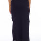 RIBBED SLIT SKIRT