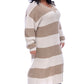 OVERSIZED STRIPPED DRESS