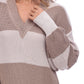 OVERSIZED STRIPPED DRESS