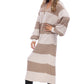 OVERSIZED STRIPPED DRESS