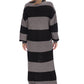 OVERSIZED STRIPPED DRESS